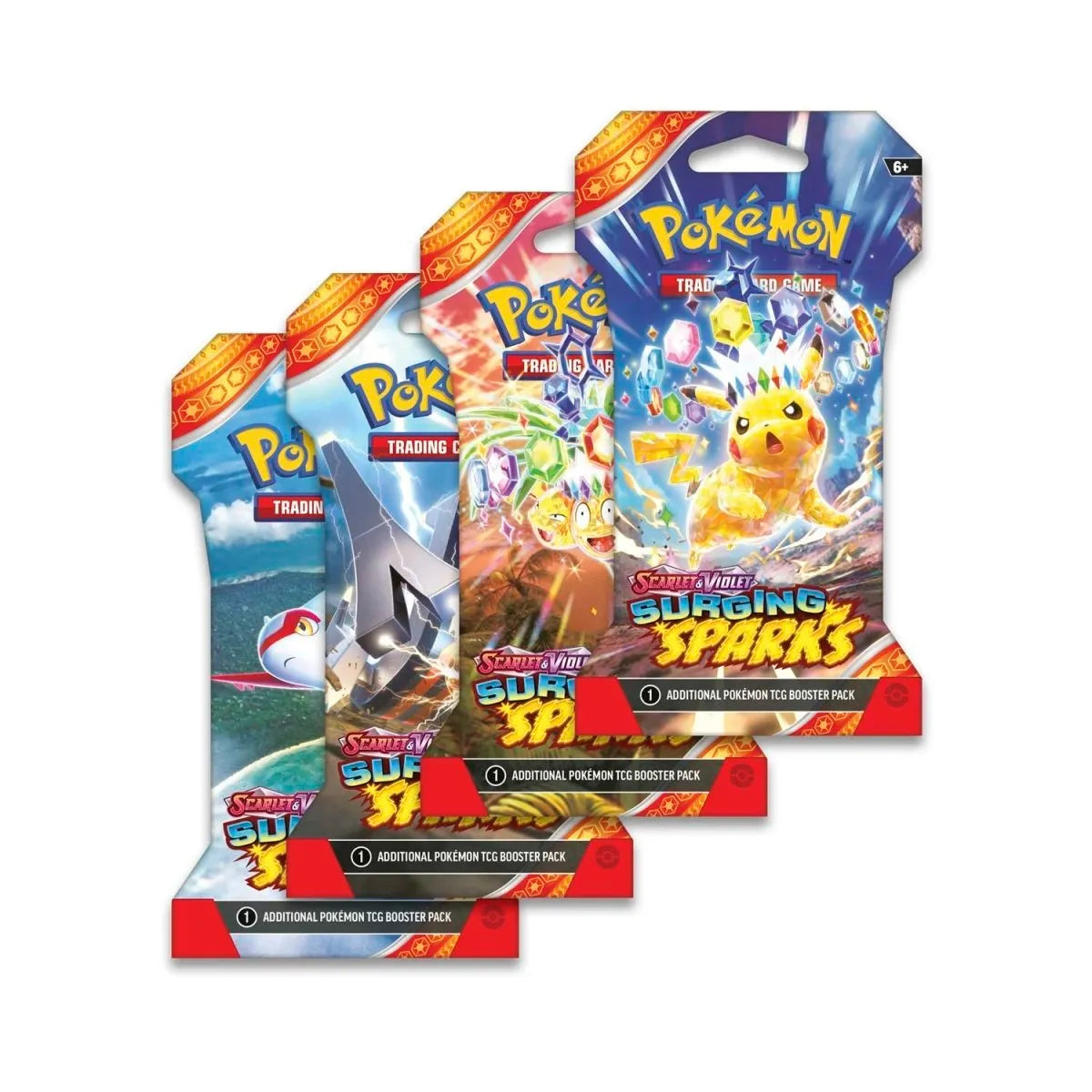 Pokemon SV8 Surging Sparks Sleeved Booster Pack Pokemon SV8 Surging Sparks Sleeved Booster Pack