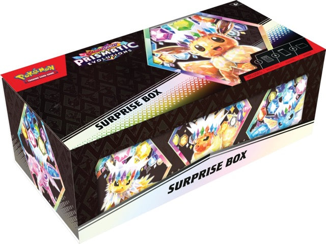 Pokemon Trading Card Game: Scarlet & Violet (SV8.5) Prismatic Evolutions Surprise Box