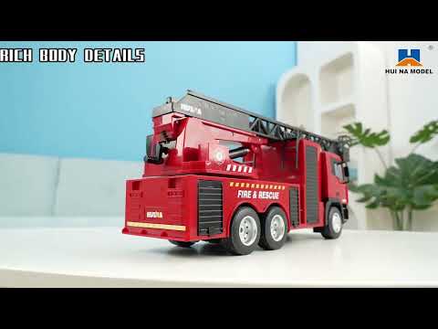 Huina 1/18 2.4G 9CH RC Fire truck 1361