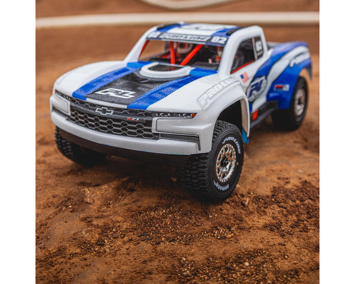 Pro-Line Mojave™ Grom 1/16 2019 Chevy® Silverado™ Trophy Truck Body (Clear) (Pre-Cut)