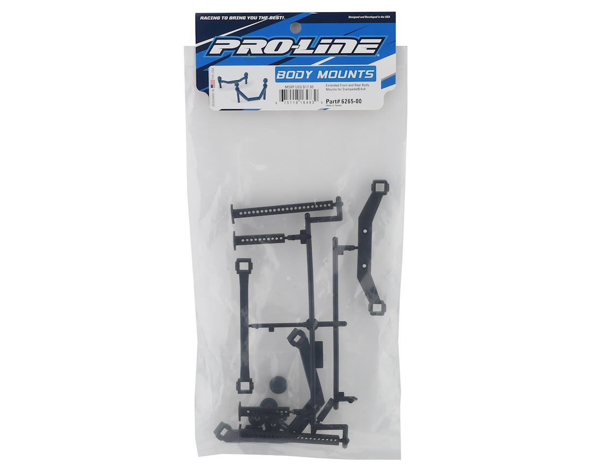 Pro-Line Front & Rear Extended Body Mount Set for Traxxas Stampede 4x4