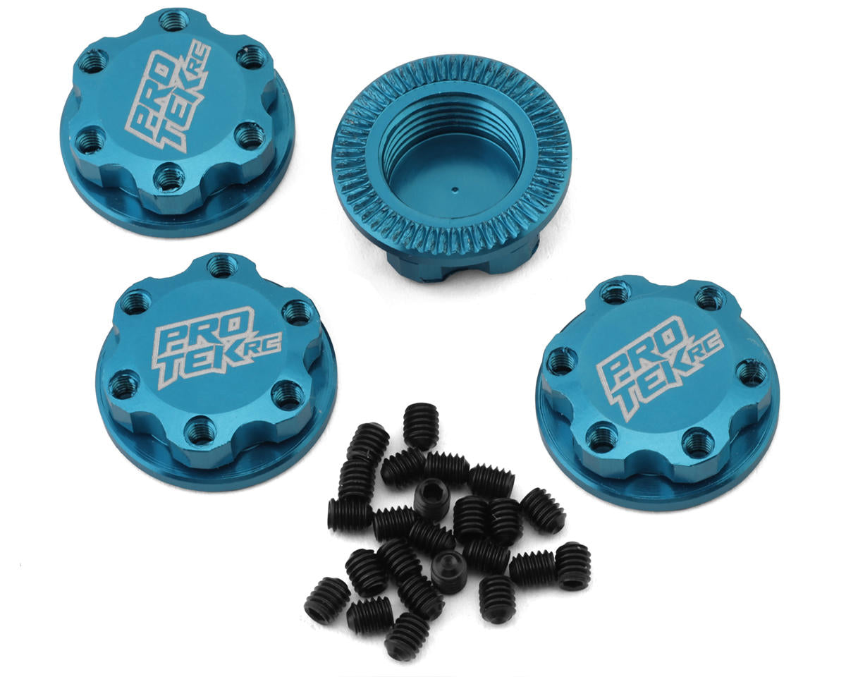 ProTek RC 17mm Captured & Knurled Magnetic Wheel Nuts (4)
