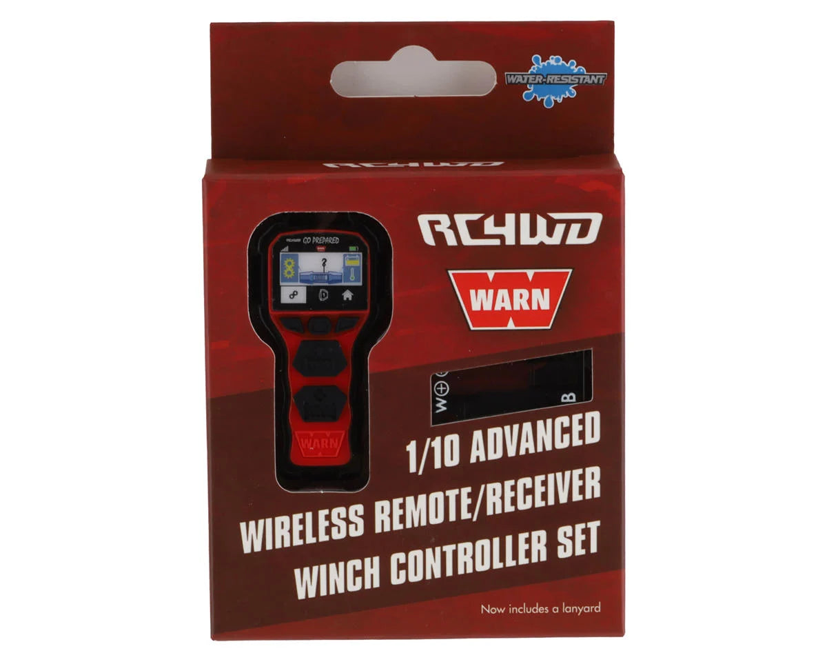 RC4WD 1/10 Warn Advanced Wireless Remote & Winch Receiver (Miniature Scale Accessory)