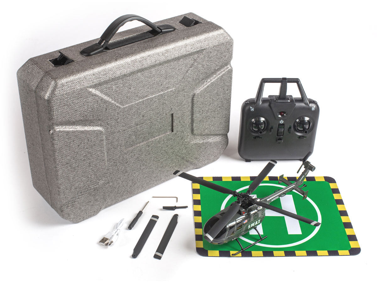 Rage RC Hero-Copter, 4-Blade RTF Helicopter; SWAT