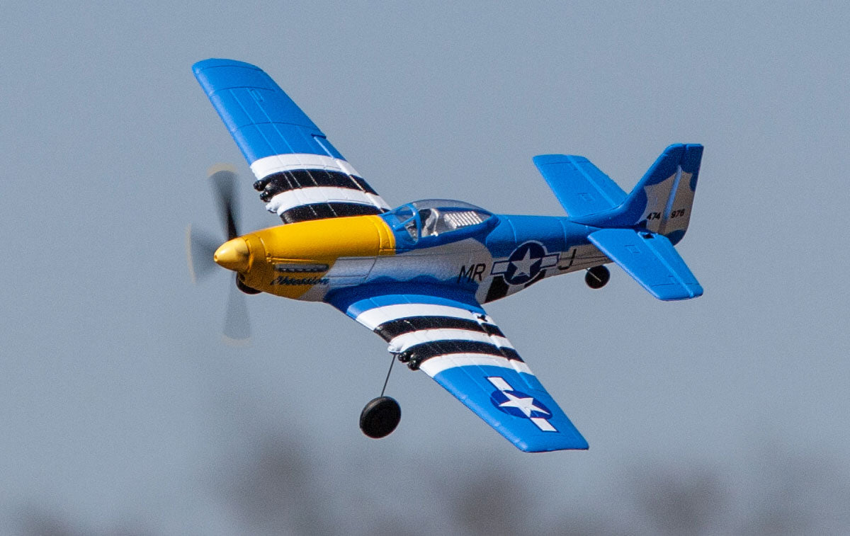 Rage RC P-51D Obsession Micro RTF Airplane with PASS (Pilot Assist Stability Software) System