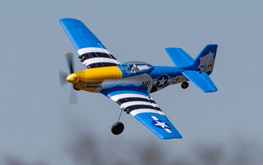 Rage RC P-51D Obsession Micro RTF Airplane with PASS (Pilot Assist Stability Software) System