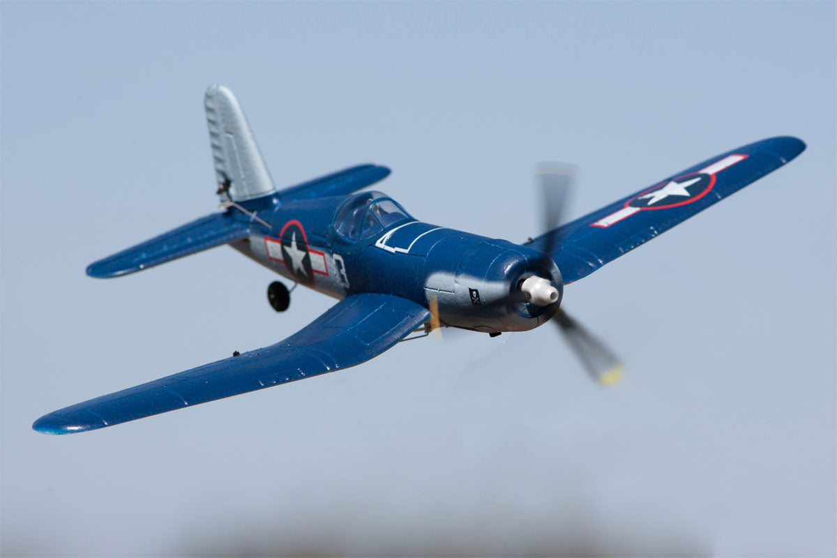 Rage RC F4U Corsair Jolly Rogers Micro RTF Airplane with PASS (Pilot Assist Stability Software) System