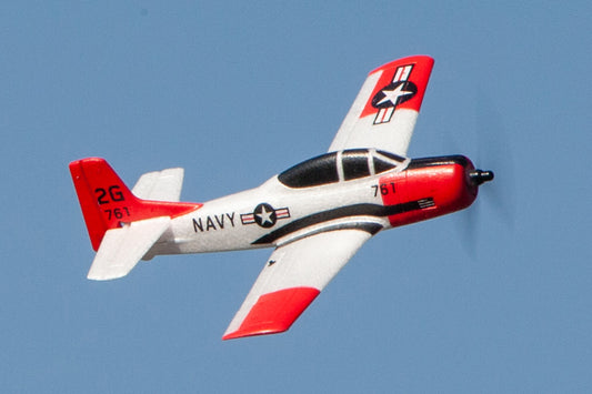 Rage RC T-28 Trojan Micro RTF Airplane with PASS (Pilot Assist Stability Software) System