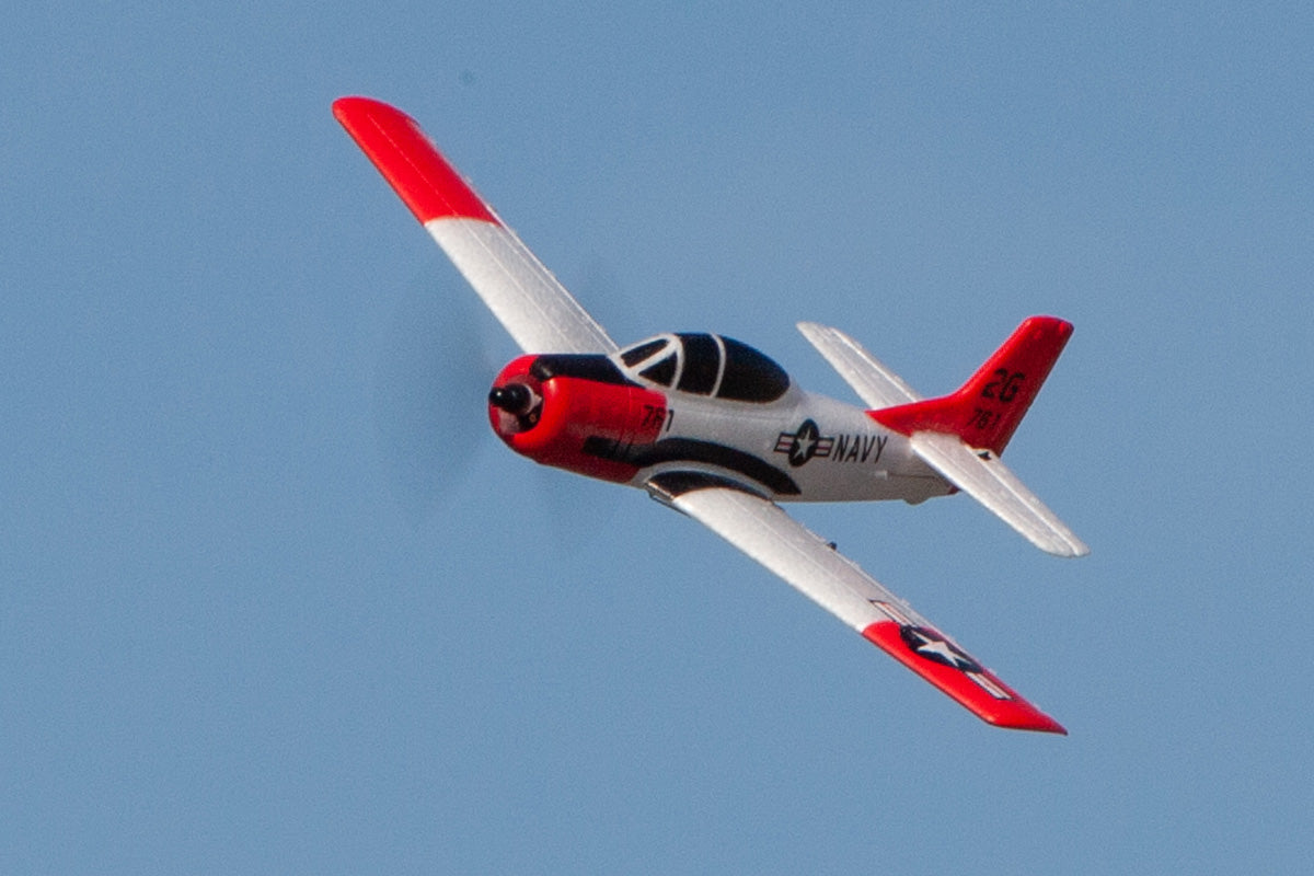 Rage RC T-28 Trojan Micro RTF Airplane with PASS (Pilot Assist Stability Software) System