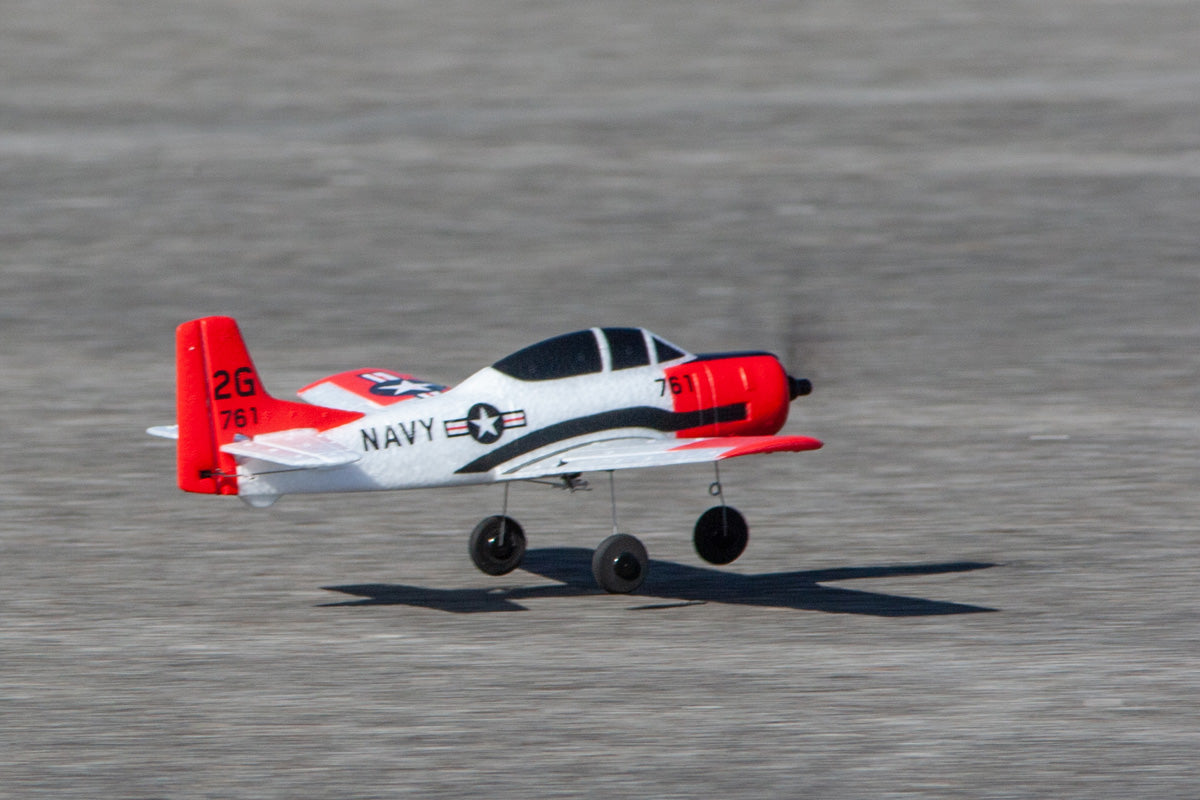 Rage RC T-28 Trojan Micro RTF Airplane with PASS (Pilot Assist Stability Software) System