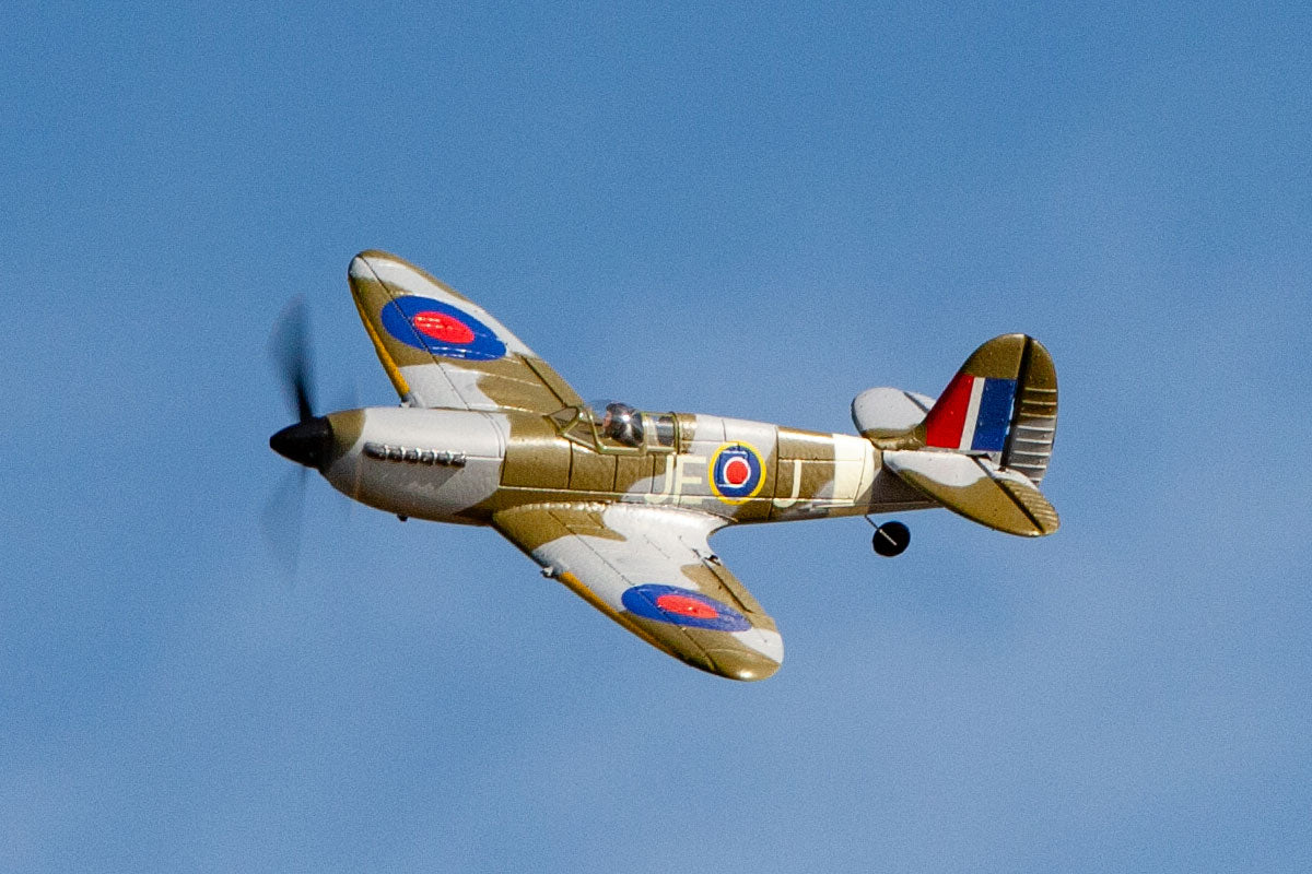 Rage RC Supermarine Spitfire Micro RTF Airplane with PASS (Pilot Assist Stability Software) System