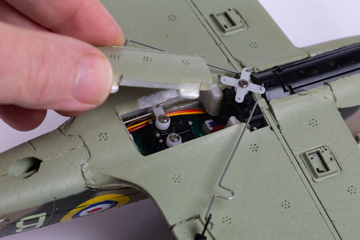 Rage RC Supermarine Spitfire Micro RTF Airplane with PASS (Pilot Assist Stability Software) System