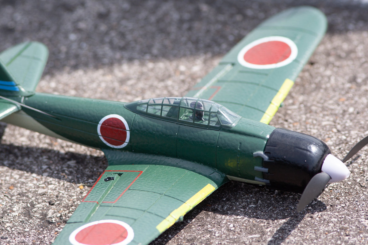 Rage RC Mitsubishi A6M Zero Micro RTF Airplane with PASS (Pilot Assist Stability Software) System