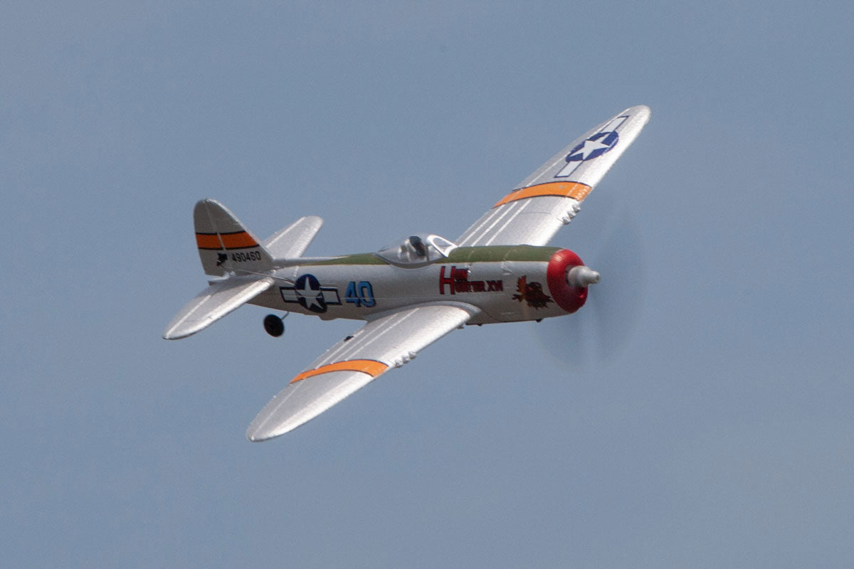 Rage RC P-47 Thunderbolt Micro RTF Airplane with PASS (Pilot Assist Stability Software) System