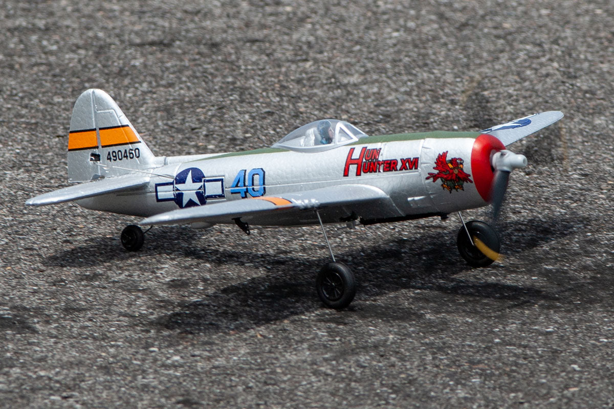 Rage RC P-47 Thunderbolt Micro RTF Airplane with PASS (Pilot Assist Stability Software) System