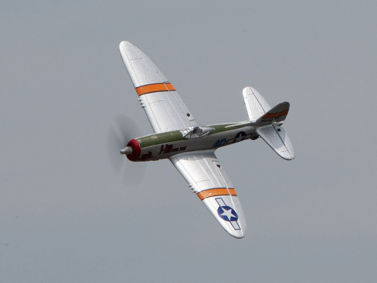 Rage RC P-47 Thunderbolt Micro RTF Airplane with PASS (Pilot Assist Stability Software) System