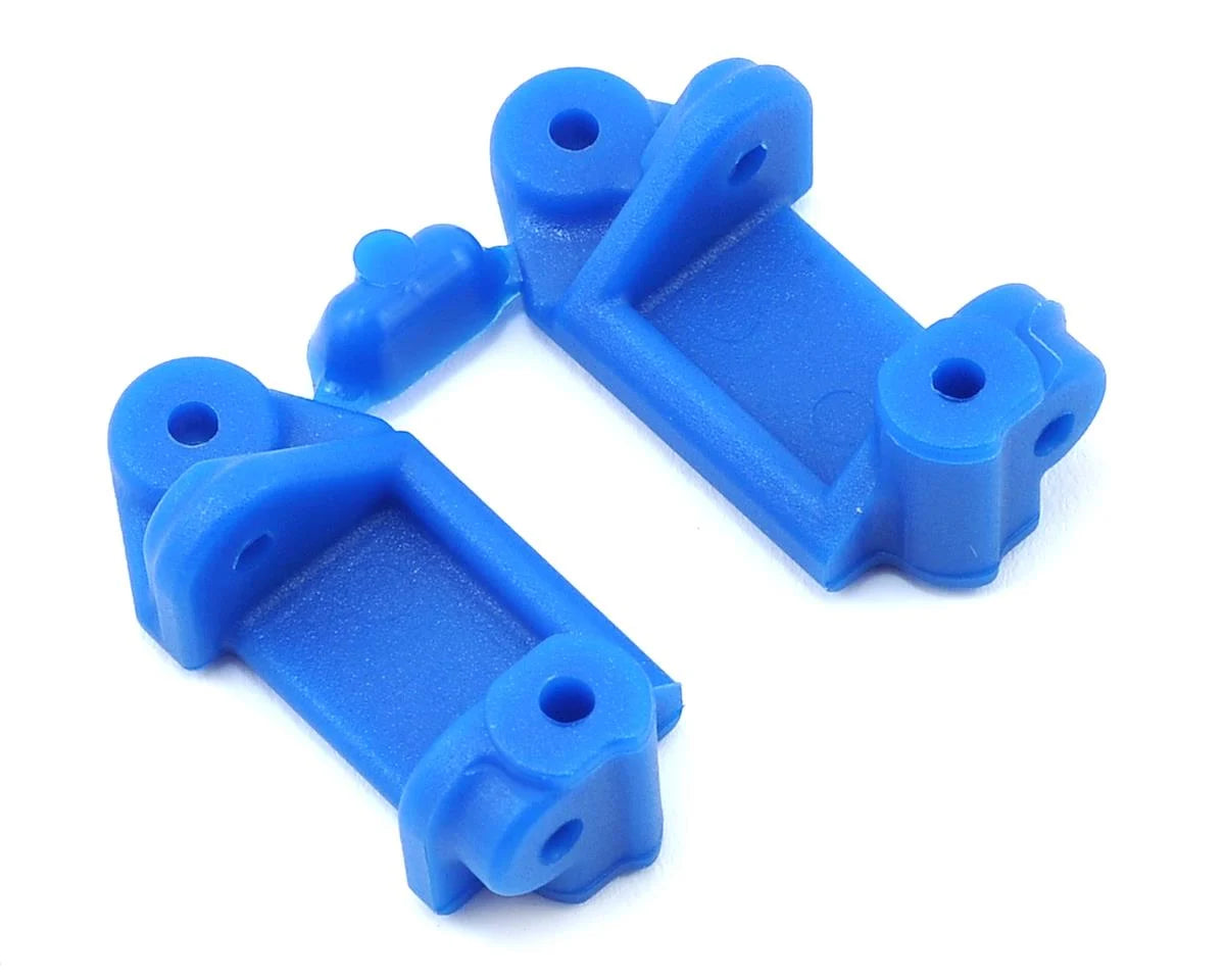 RPM 30 Deg Caster Block Set for Traxxas Rustler/Stampede/Slash (Blue) (2)