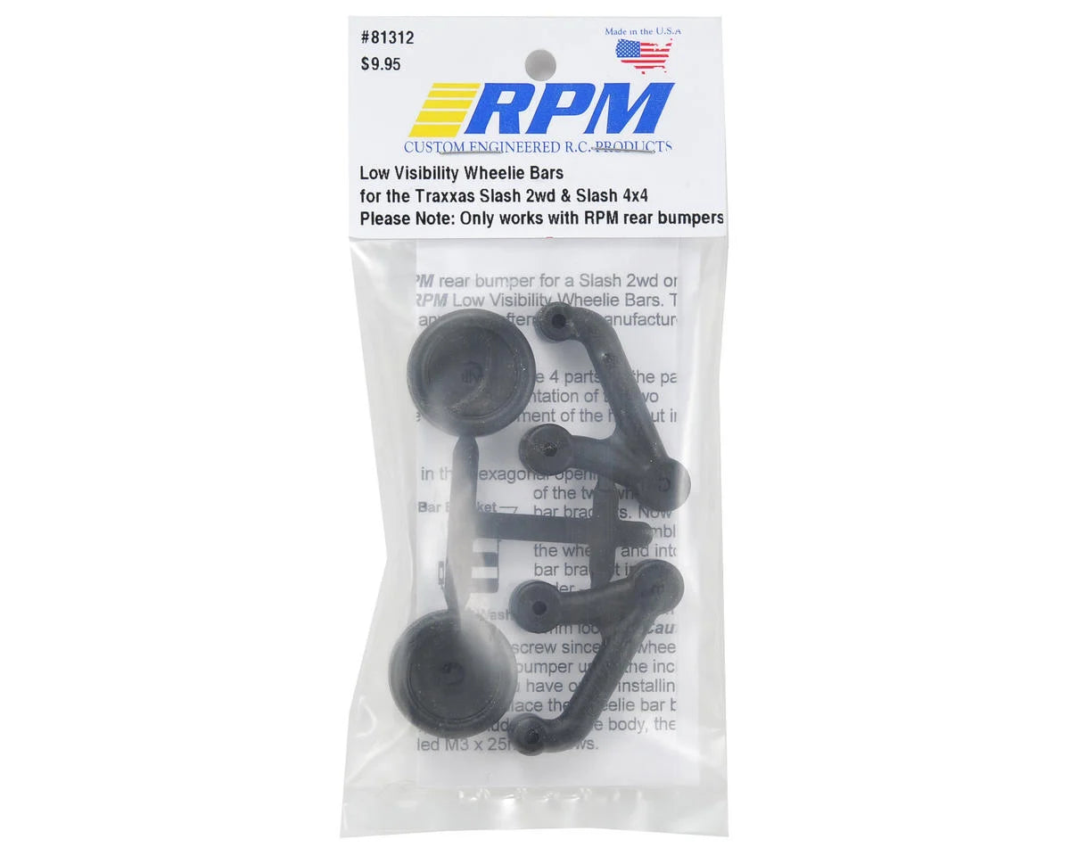 RPM - Low Visibility Wheelie Bar Set for Traxxas Slash