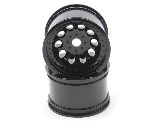 RPM "Revolver" Monster Truck Wheels (17mm Hex) (2) (StableMaxx) (Black)