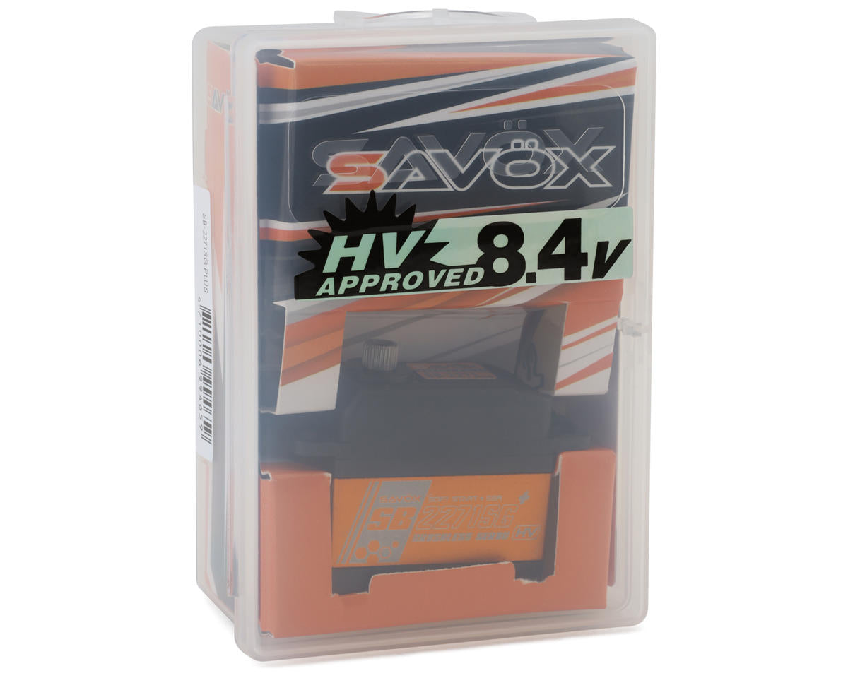 Savox SB-2271SGP "High Speed" Brushless Steel Gear Digital Servo (High Voltage)
