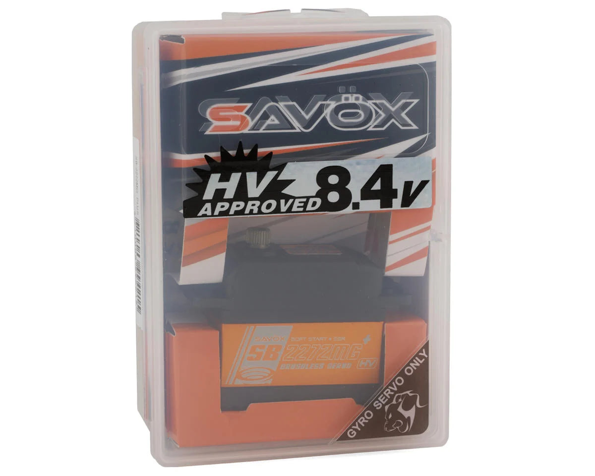 Savox SB-2272MGP Brushless "Lightning Speed" Steel Gear Digital Gyro Servo (High Voltage)