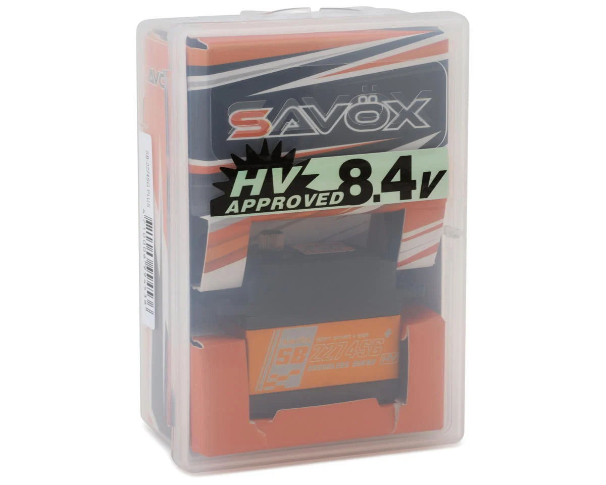 Savox SB-2274SGP "High Speed" Brushless Steel Gear Digital Servo (High Voltage)