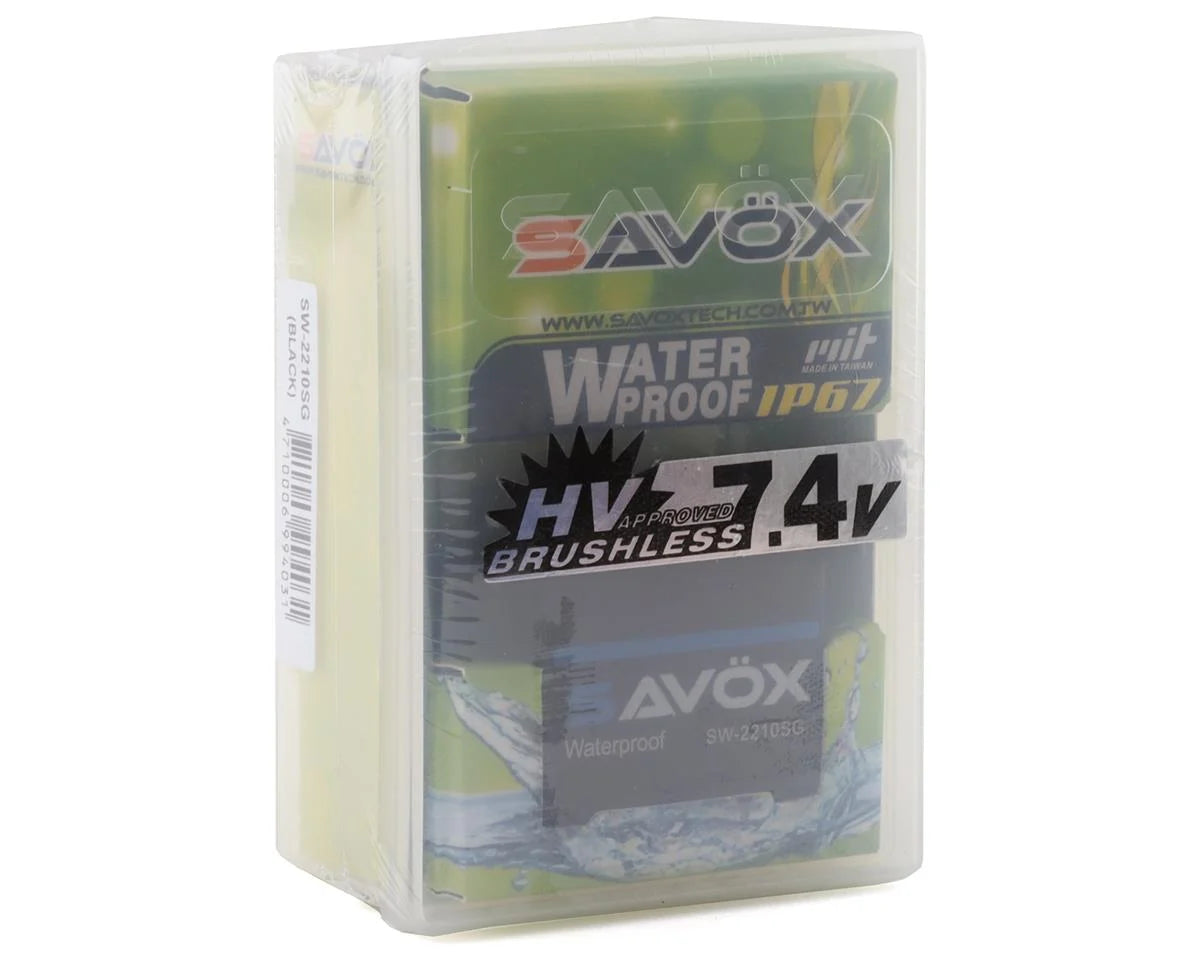 Savox SW-2210SG Brushless Waterproof Premium Digital Servo (High Voltage)
