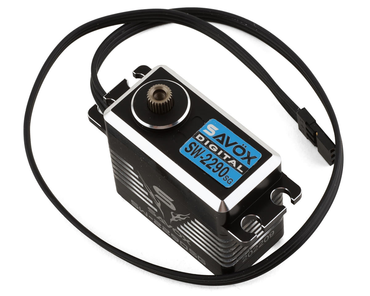 Savox SW2290-SG Waterproof Premium Brushless Digital Servo Black Edition