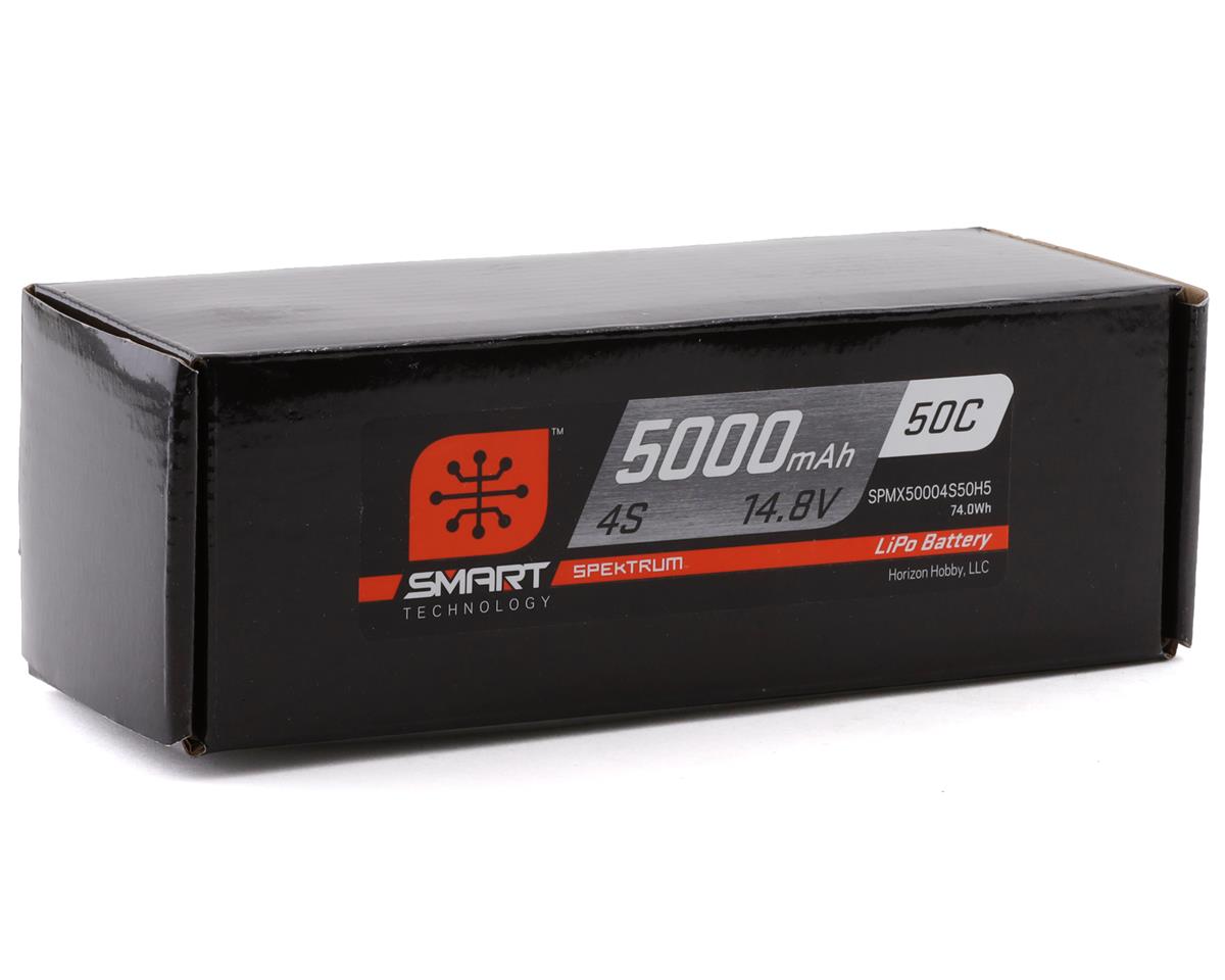 Spektrum RC 4S Smart Hardcase 50C LiPo Battery w/IC5 Connector (14.8V/5000mAh)