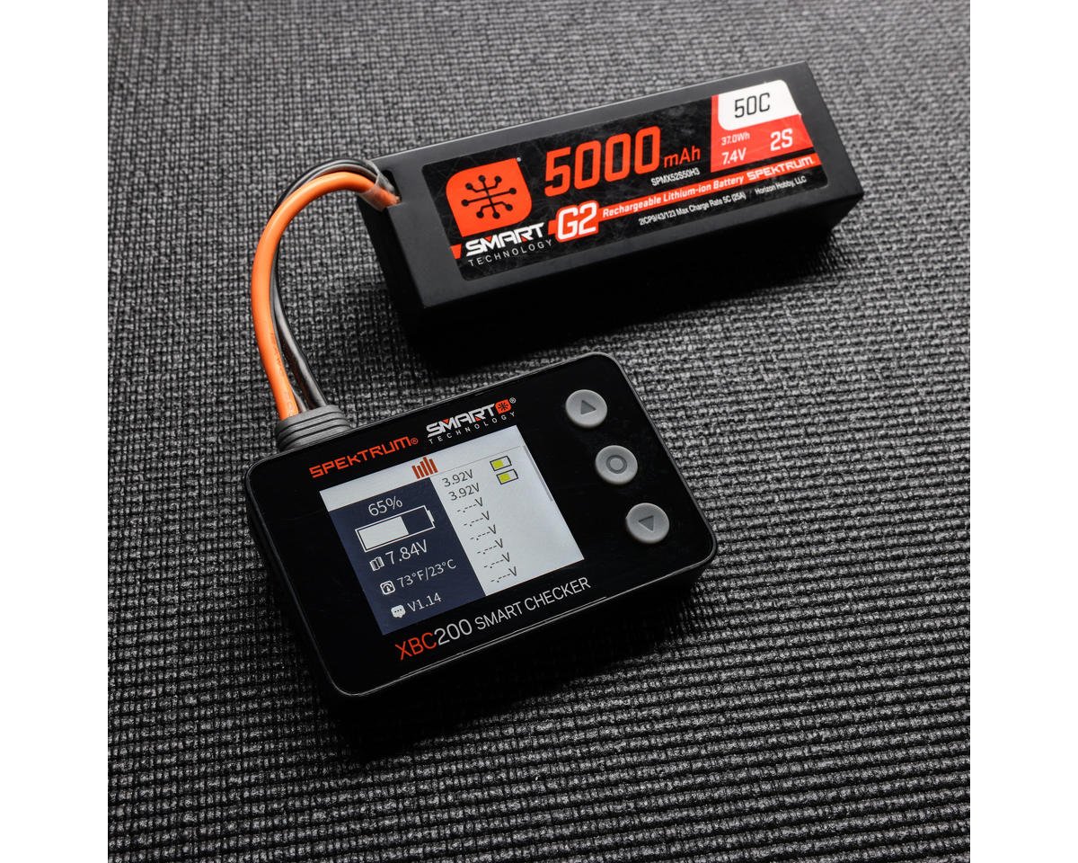 Spektrum RC XBC200 Smart Battery Checker & Servo Tester