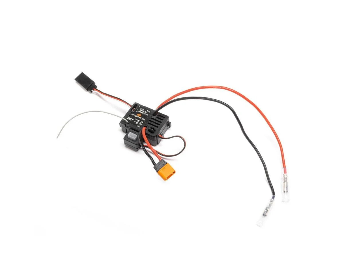 Spektrum RC SLT 25a Micro 1/18 Brushed ESC & RX Combo w/IC2 Connector