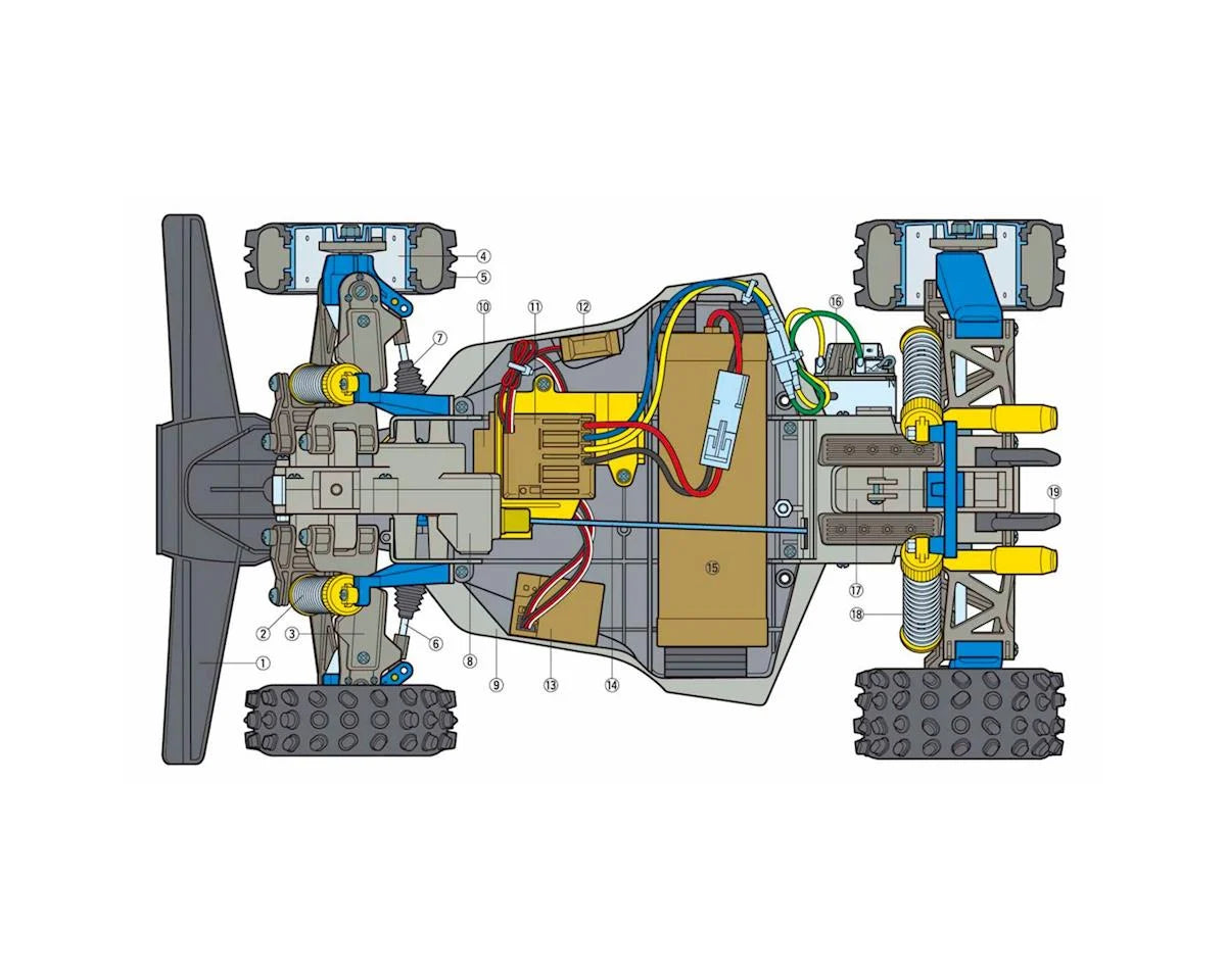 Tamiya Bigwig 2017 Electric 1/10 4WD Off-Road Buggy Kit