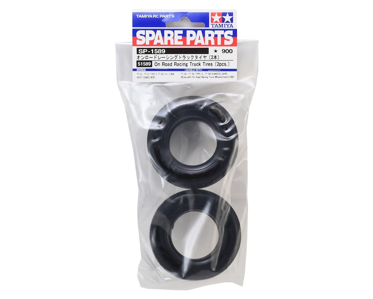 Tamiya TT-01 Racing Truck On-Road Semi Truck Tires (2)