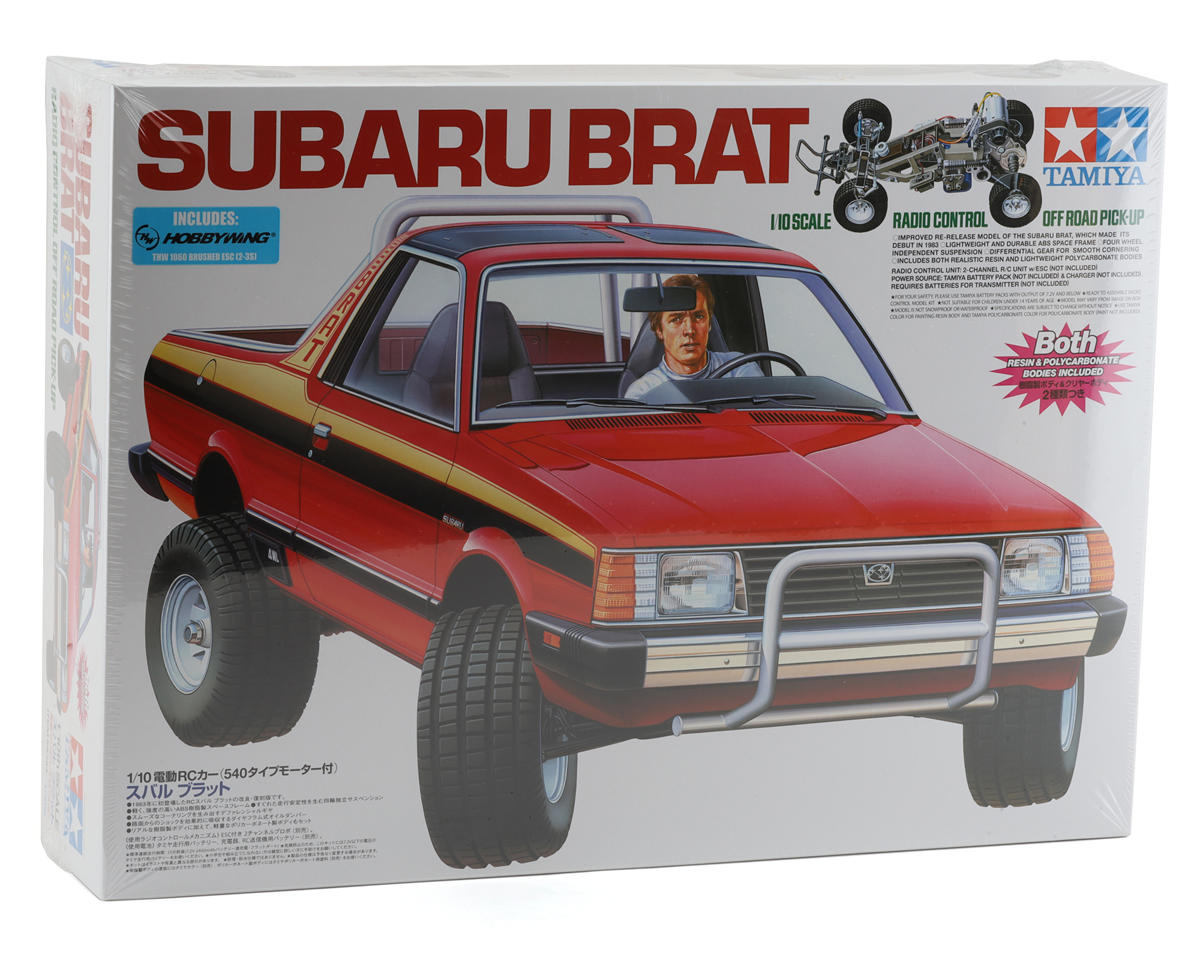 Tamiya Subaru Brat 1/10 Off-Road 2WD Pick-Up Truck Kit