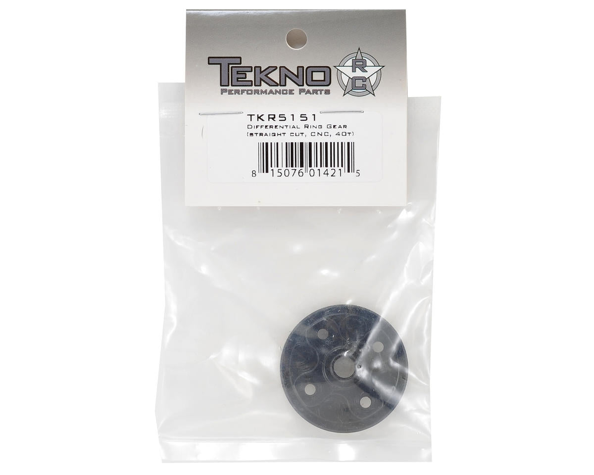 Tekno RC Straight Cut Differential Ring Gear (40T)