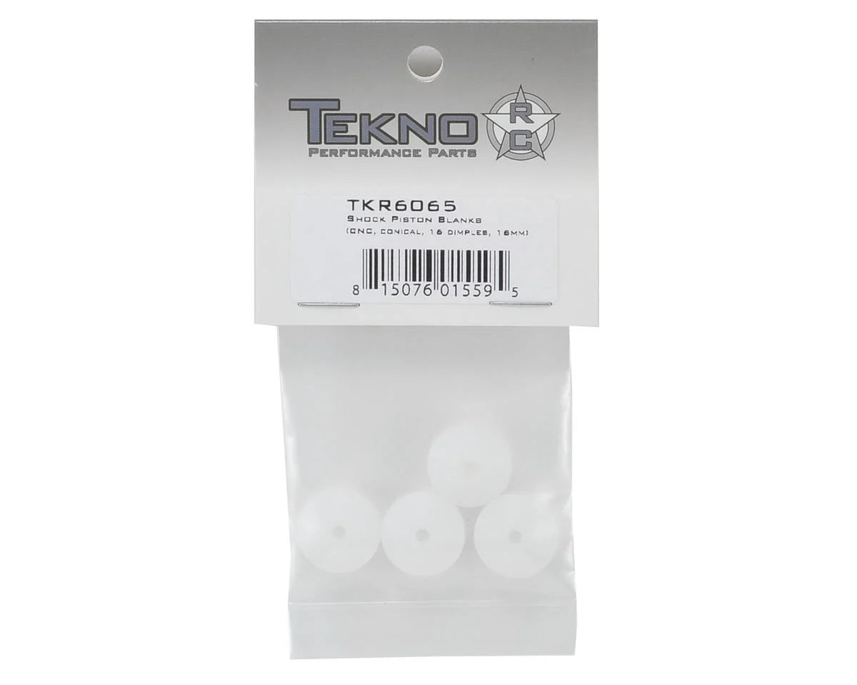 Tekno RC 16mm CNC Conical Shock Piston (4) (Blank)