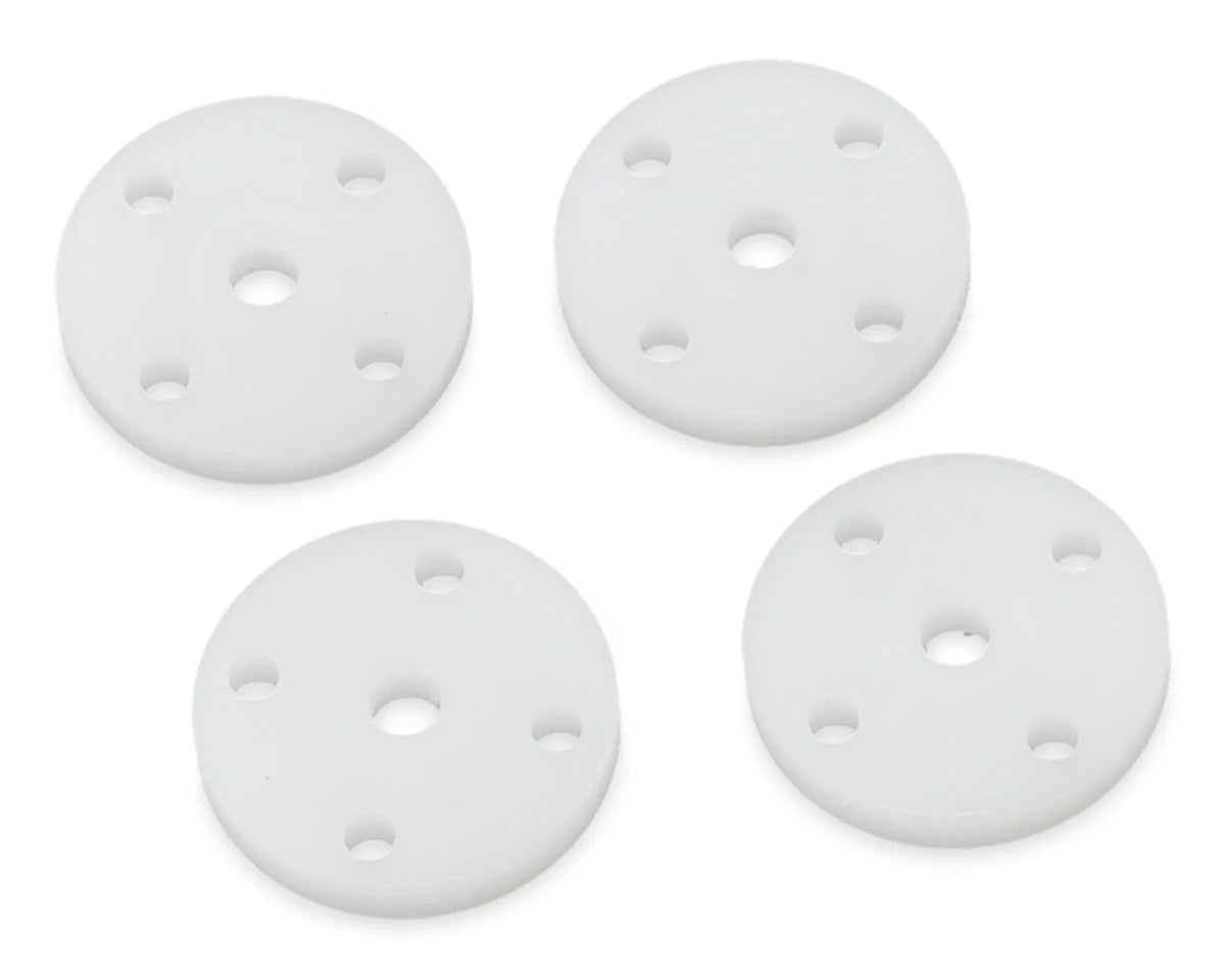 Tekno RC CNC Flat/Flat Shock Pistons (4) (4x1.9mm)