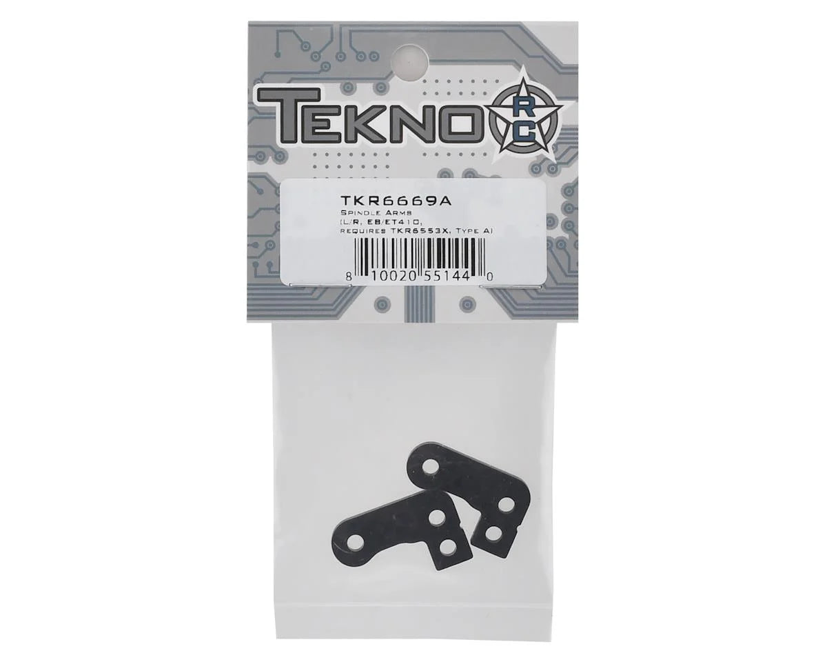 Tekno RC EB410/ET410 Spindle Arms (Type A, B, C, D)