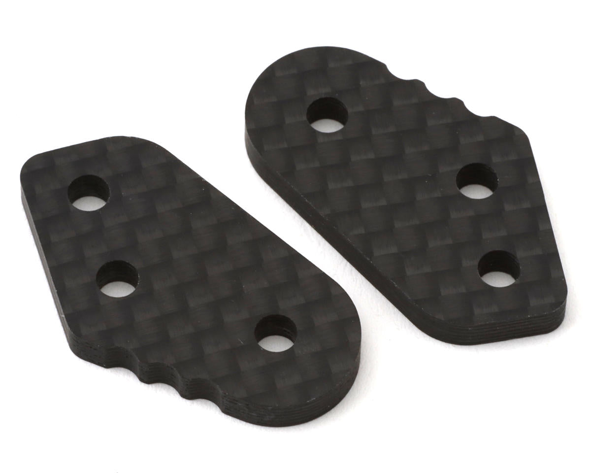 Tekno RC EB/NB/ET/NT48 Carbon Fiber Spindle Arms (Type G) (2) (Requires TKR9041X/TKR9141)