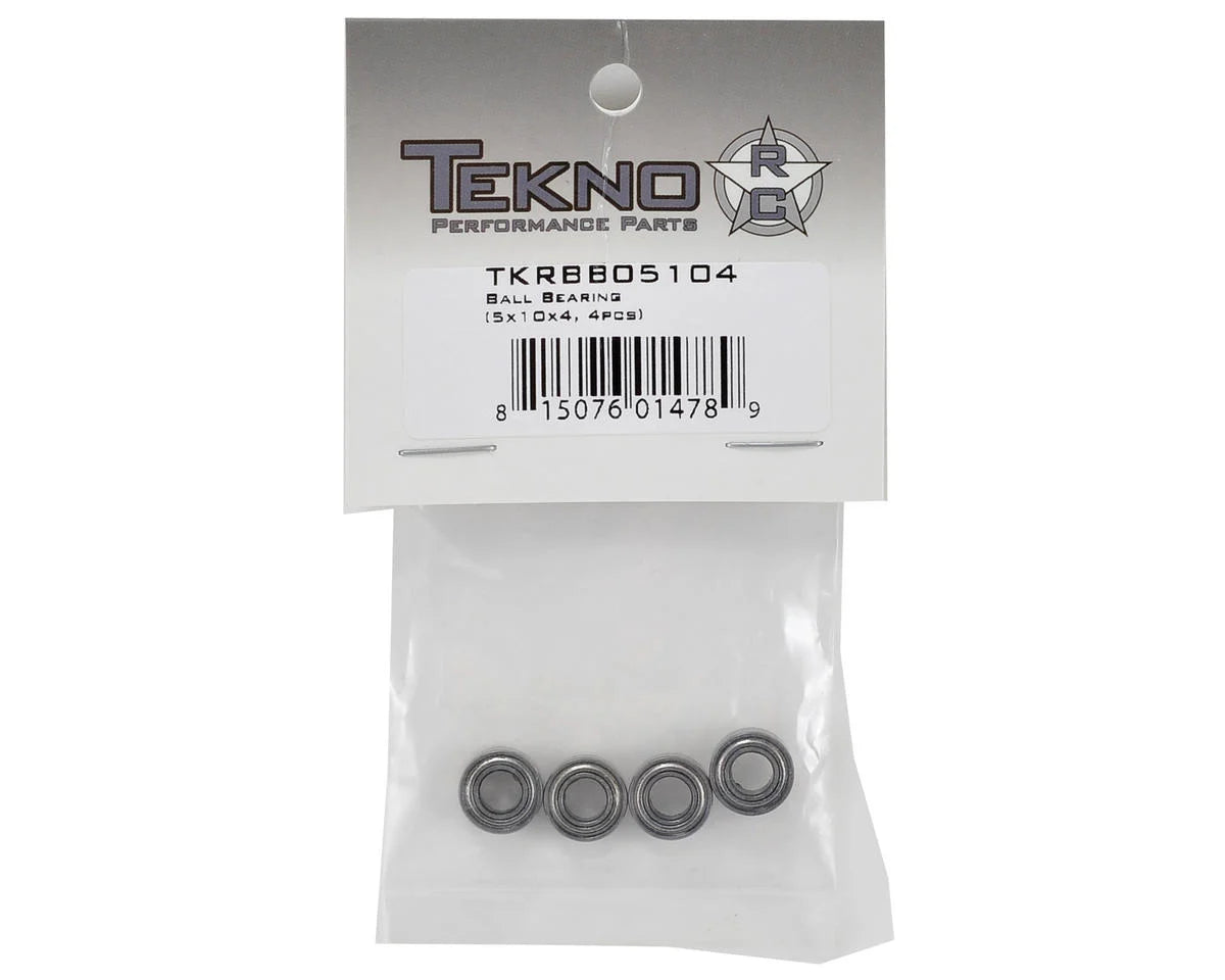 Tekno RC 5x10x4 Metal Shield Ball Bearing (4)