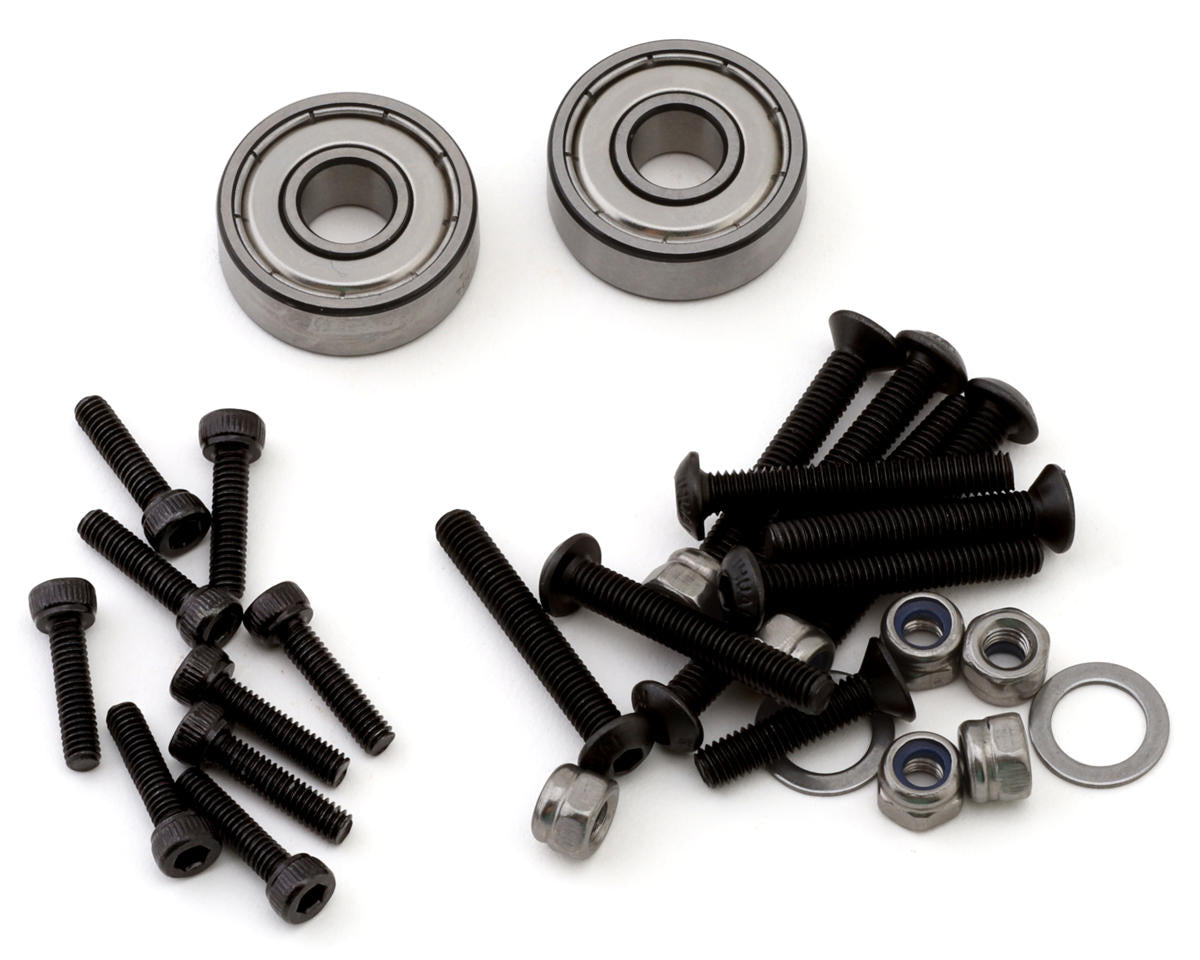 Treal Hobby Losi LMT CNC-Machined Aluminum Front Axle Housing (Silver)