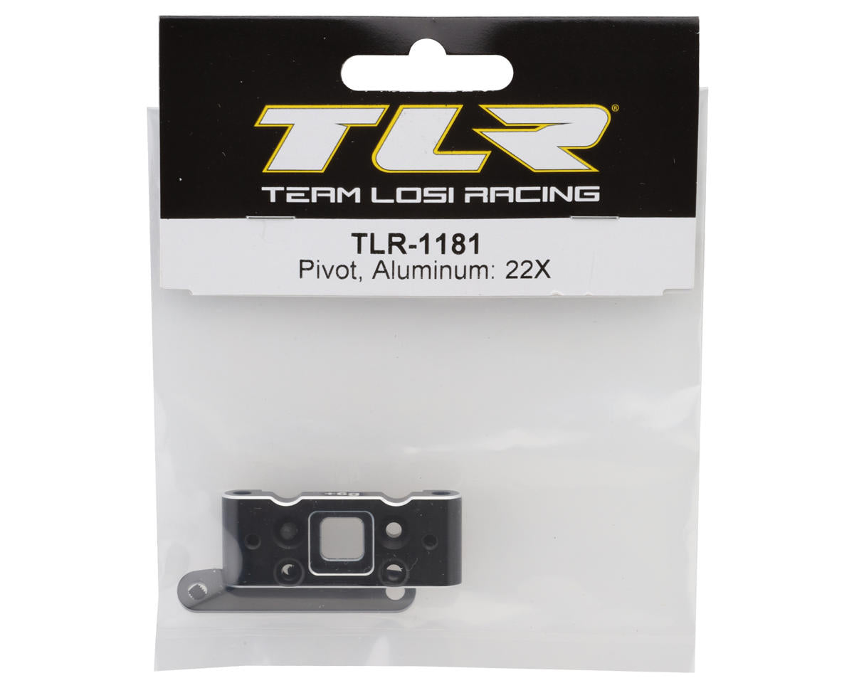 Team Losi Racing 22X Aluminum Front Bulkhead (+6g)