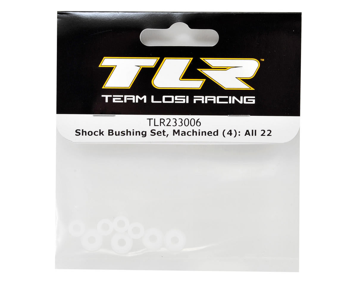 Team Losi Racing Machined Shock Bushing Set (4)
