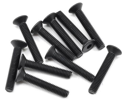 M3x18mm Flat Head Hex Screw (10) TLR