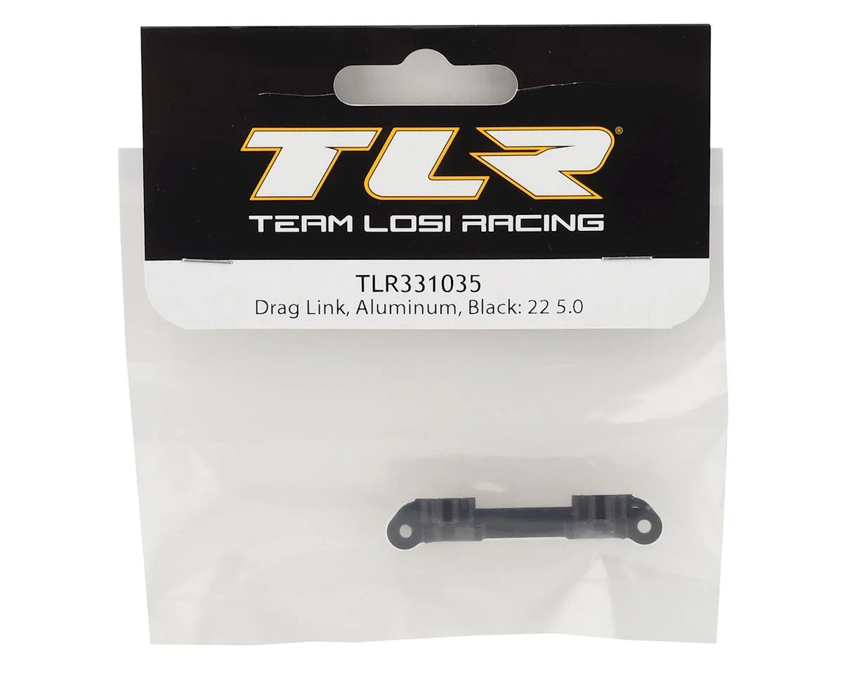Team Losi Racing 22 5.0 Aluminum Drag Link (Black)