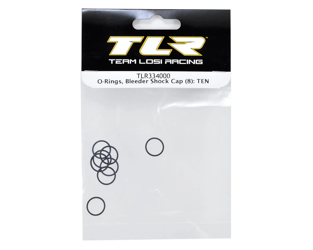 Team Losi Racing Bleeder Shock Cap O-Ring (8)