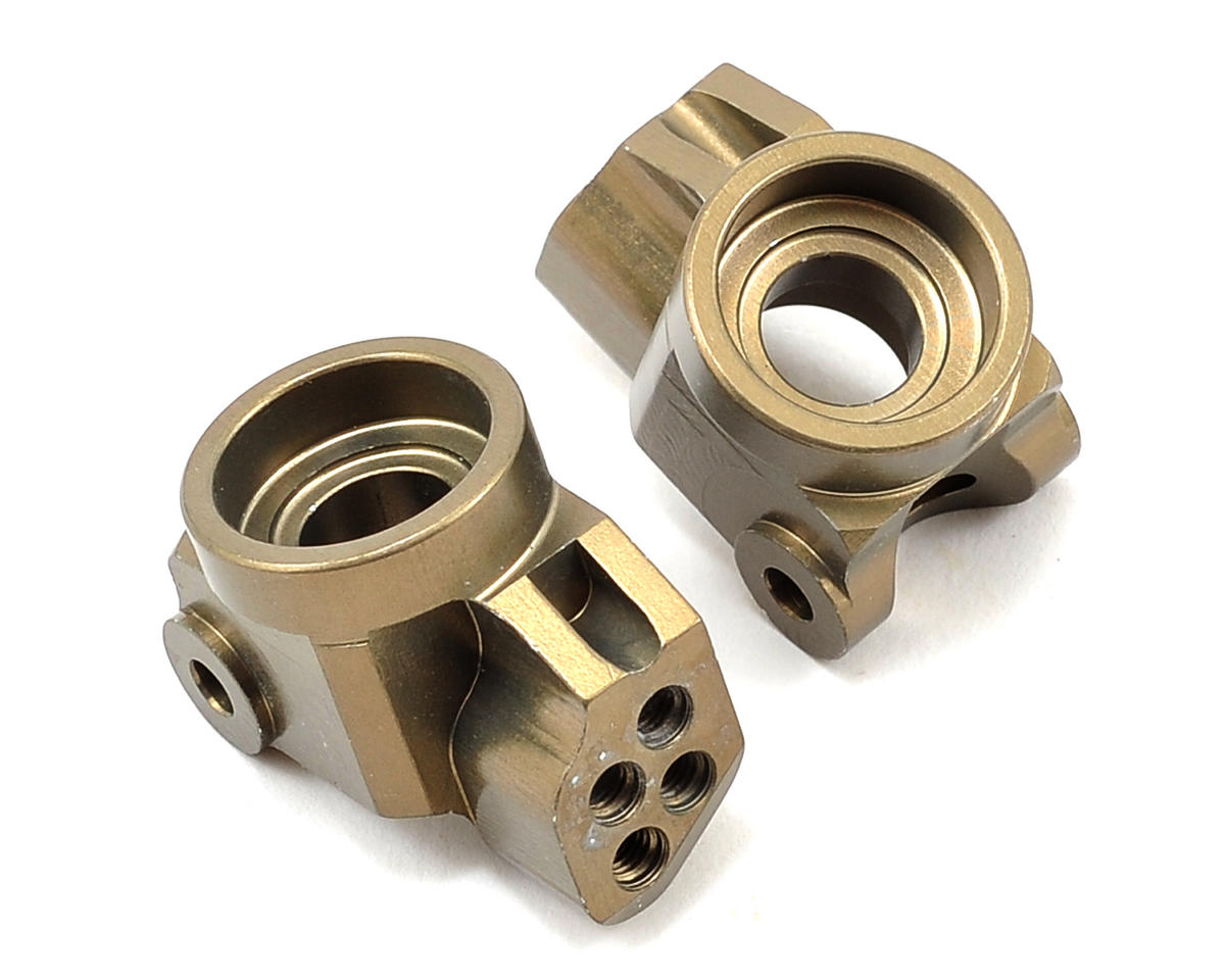 Team Losi Racing Aluminum Rear Hub Carrier Set