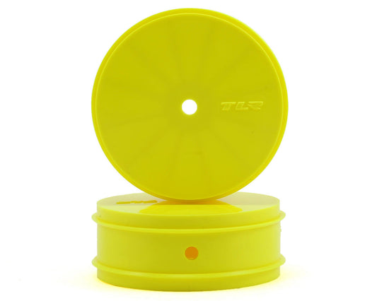 *CLEARANCE* Team Losi Racing 61mm Front 1/10 Buggy Wheels (2) (22 3.0) (Yellow)