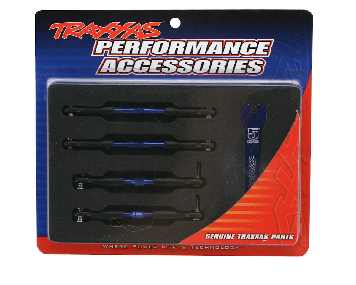 Traxxas Aluminum Turnbuckle Camber Link Set (Blue) (4)