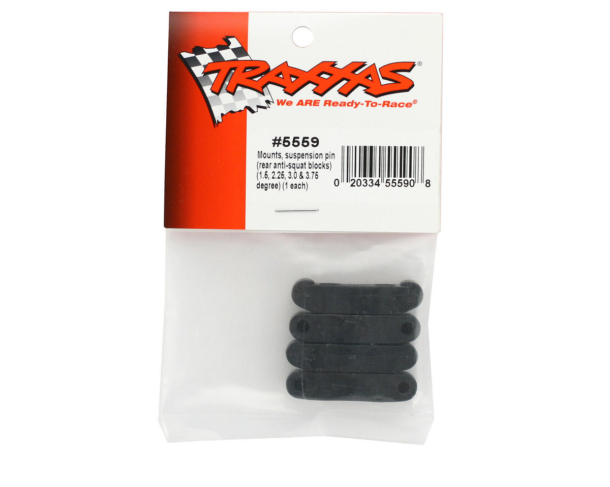 Traxxas Rear Anti-Squat Suspension Hinge Pin Mount Set